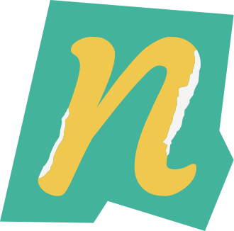 Yellow letter n