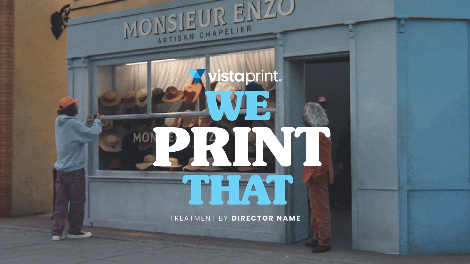 VistaPrint treatment cover