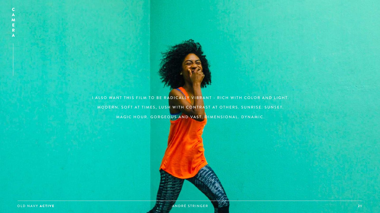 Old Navy treatment — page 21