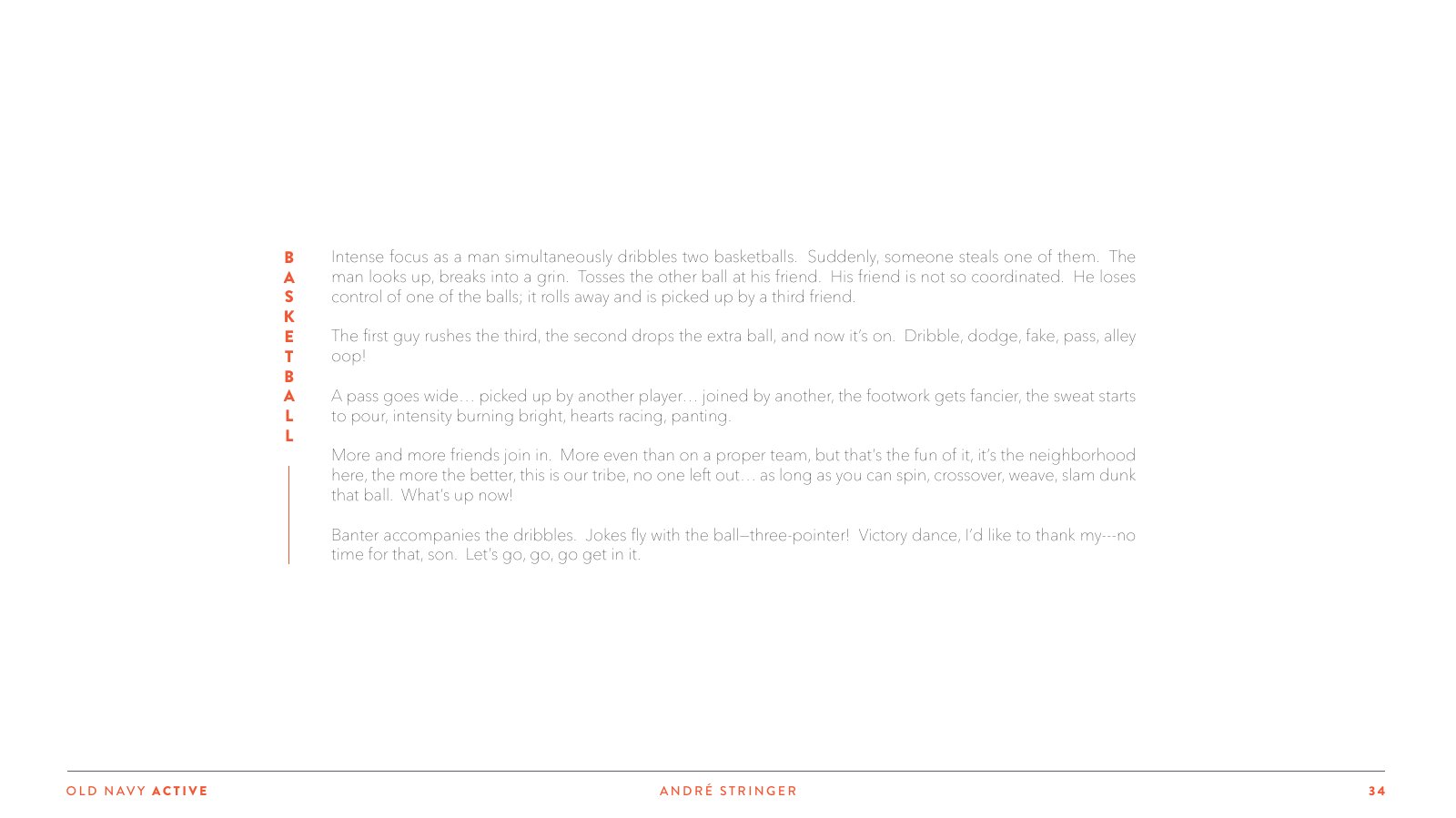 Old Navy treatment — page 34