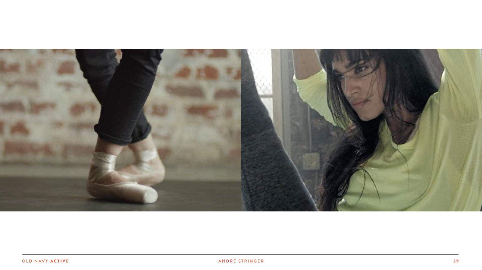 Old Navy treatment — page 39